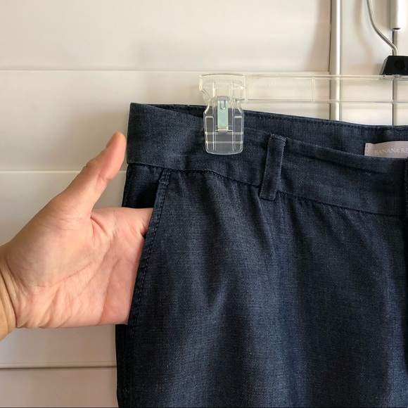 Banana Republic Chambray Wide Leg Pants - 8 - Picture 7 of 8